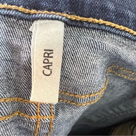 Rag & Bone Dest Chester Blue Distress Low Rise Capri Skinny Jeans Womens Size 26 - Picture 5 of 12